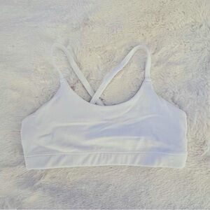 Athleta Girl White Performance Sports Bra